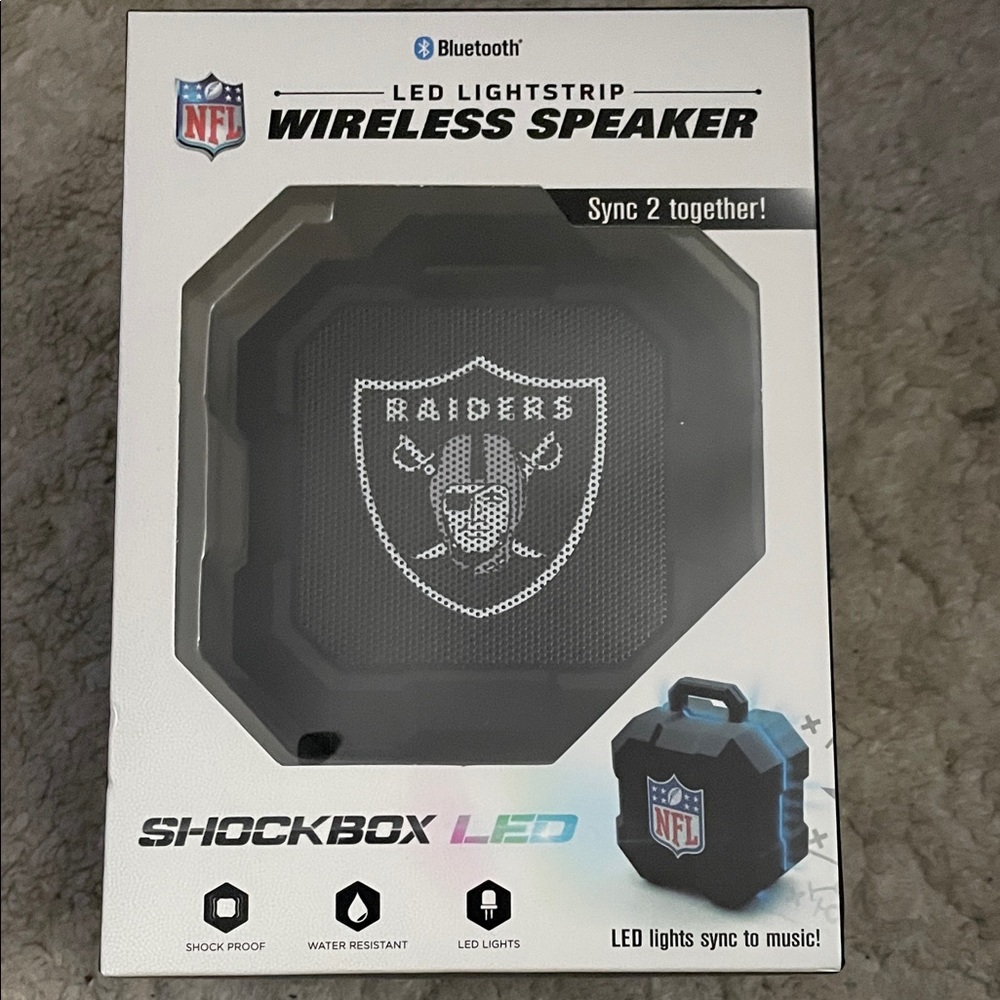 Raiders LED Wireless Speaker